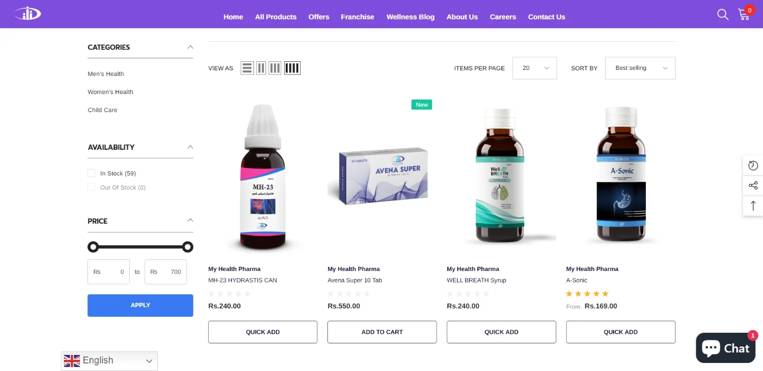 My Health Pharmaceutical — screenshot 3