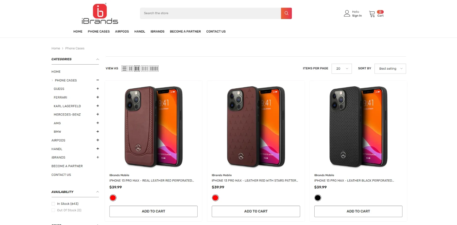 ibrands Mobile Accessories Store — screenshot 2