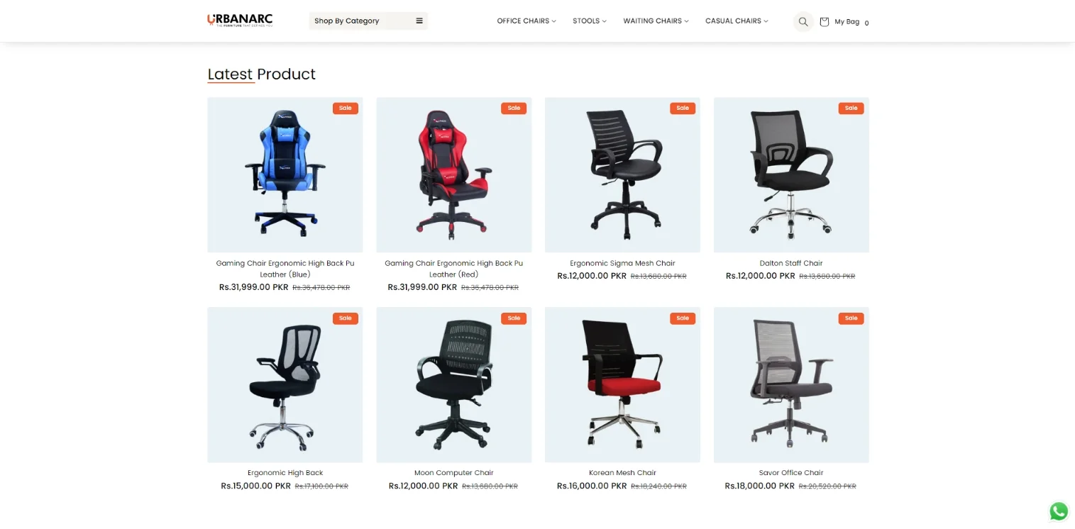 UrbanArc Furniture Store — screenshot 3