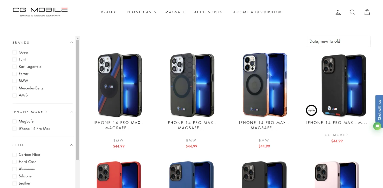 CG Mobile Case & Accessories Store — screenshot 3