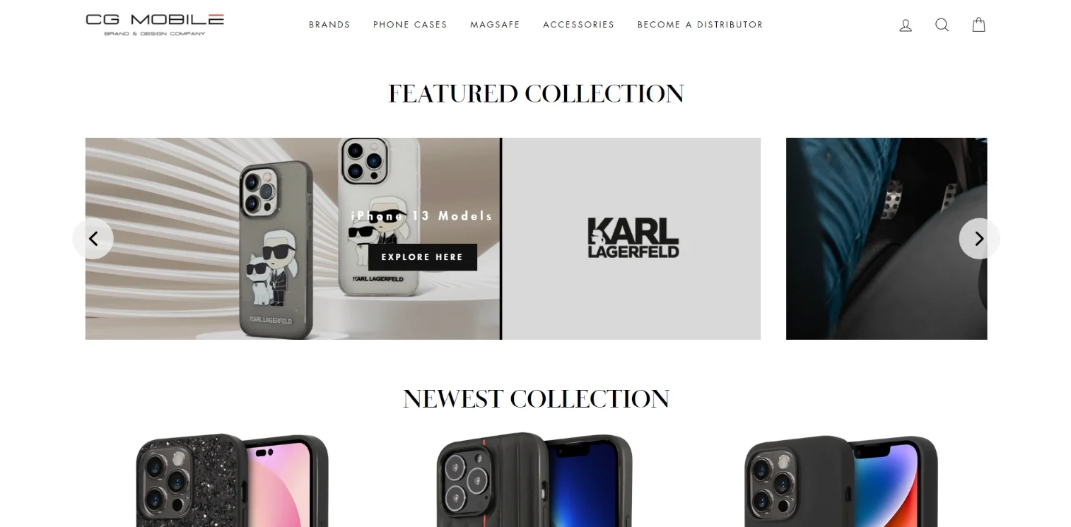 CG Mobile Case & Accessories Store — screenshot 4