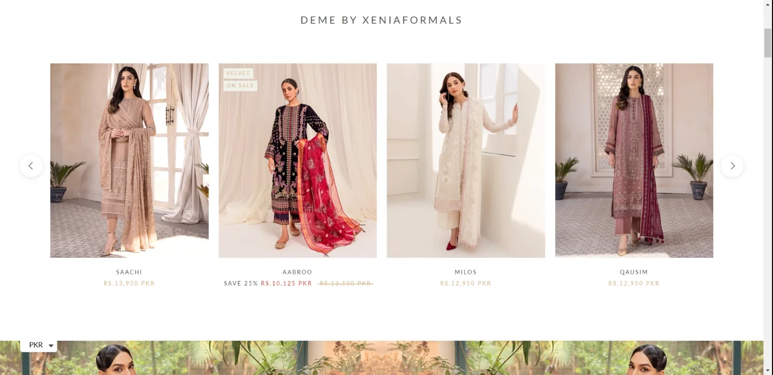Xenia Formals Women Clothes Store — screenshot 3