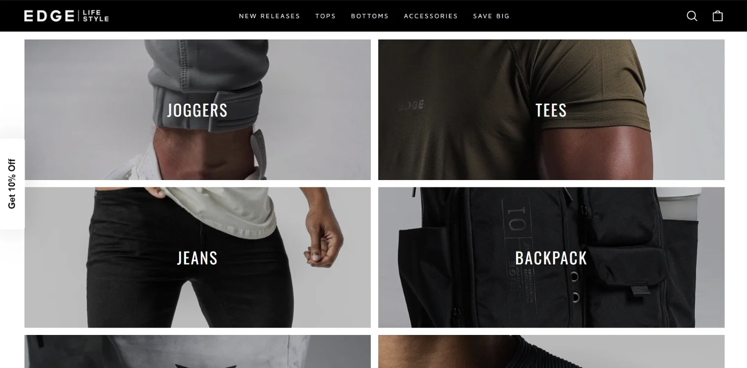 Edge Life Style Men's Fashion Store — screenshot 4
